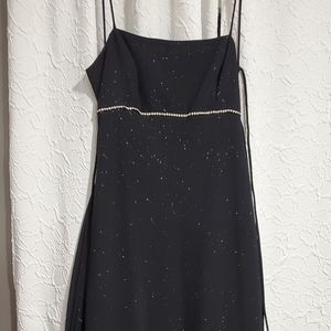 Black sparkle dress